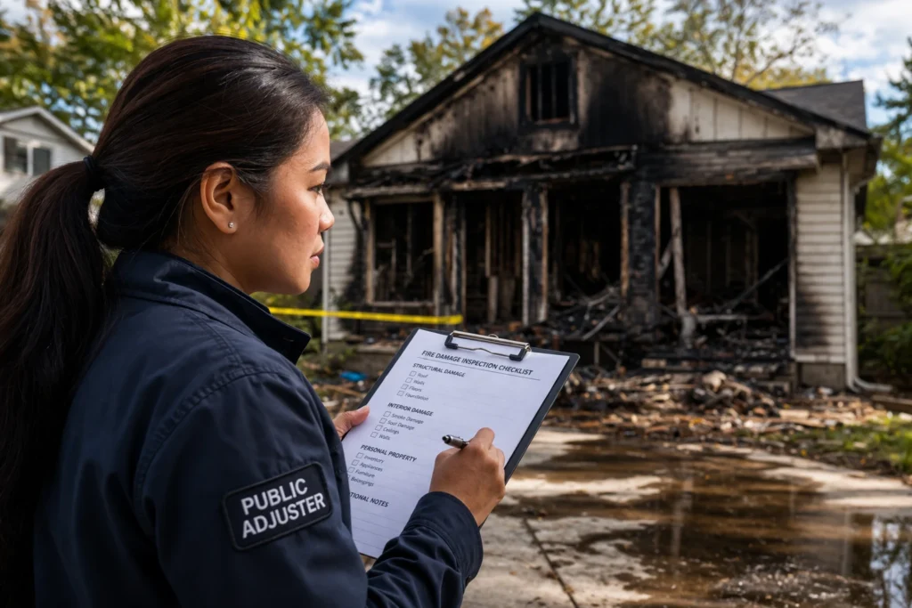 What a Fire Insurance Adjuster Really Does